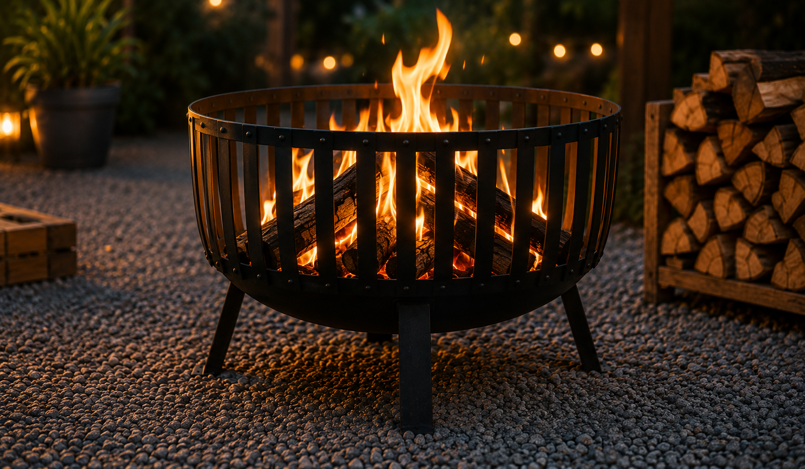 Feuerstellen und Grillen – Feuerkörbe und Zubehör bei TIFUGA