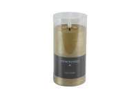 Countryfield LED-Stumpenkerze Gold Ø 7,5 ×...