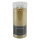 Countryfield LED-Stumpenkerze Gold Ø 7,5 × 17,5 cm, Echtwachs, Timer, IP20