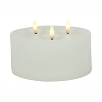Countryfield LED-Stumpenkerze Ø15×10 cm...