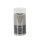 Countryfield LED-Stumpenkerze Ø7,5 × 15 cm Grau Rustikal – warmweiß flackernd
