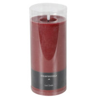 Countryfield LED-Stumpenkerze Rot Ø 10 ×...