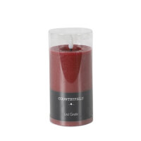 Countryfield LED-Stumpenkerze Rot Ø 7,5 × 15...