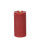 Countryfield LED-Stumpenkerze Rot Ø 7,5 × 17,5 cm, Echtwachs, Timer, IP20