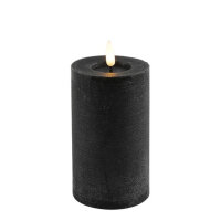 Countryfield LED-Stumpenkerze Schwarz Ø7,5 ×...