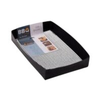 BBQ Grillkorb Antihaft 28x18cm – PTFE Glasfaser...