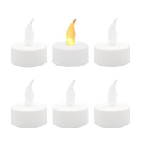 LED Teelichter 6er Set mit Timer – Sicheres...
