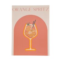 LED Neon Wandbild "ORANGE SPRITZ" Cocktail...