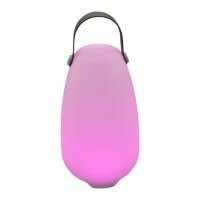 LED Akku Tischlampe RGB Outdoor Laterne 29cm – IP44 USB Fernbedienung