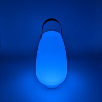 LED Akku Tischlampe RGB Outdoor Laterne 29cm – IP44 USB Fernbedienung