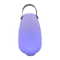 LED Akku Tischlampe RGB Outdoor Laterne 29cm – IP44 USB Fernbedienung