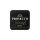 Mars & More Untersetzer Prosecco – 6er Set Kork 10×10 cm Schwarz