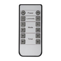 LED Flammenleuchten mit Ladeplatte - 4er Set, wiederaufladbar, Fernbedienung, Timer
