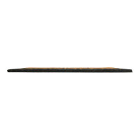 Mars & More Kokos-Fußmatte Hello Goodbye 75×45 cm – Natur/Schwarz