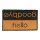 Mars & More Kokos-Fußmatte Hello Goodbye 75×45 cm – Natur/Schwarz