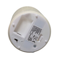 LED-Stumpenkerzen 4er Set Ø7 x 10 cm wiederaufladbar mit Fernbedienung & Timer Crème