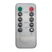 LED-Stumpenkerzen 4er Set Ø 7 x 10 cm wiederaufladbar mit Fernbedienung & Timer Weiß