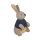 Mars & More Türstopper Hase kariert – Stofffigur mit Weste im Landhausstil