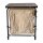 Redcliffs Alu Campingschrank faltbar 48x48x53cm – Beistelltisch mit Tragetasche Beige