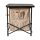 Redcliffs Alu Campingschrank faltbar 48x48x53cm – Beistelltisch mit Tragetasche Beige
