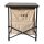 Redcliffs Alu Campingschrank faltbar 48x48x53cm – Beistelltisch mit Tragetasche Beige