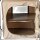 Redcliffs Alu Campingschrank faltbar 48x48x53cm – Beistelltisch mit Tragetasche Beige
