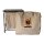 Redcliffs Alu Campingschrank faltbar 48x48x53cm – Beistelltisch mit Tragetasche Beige