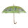 Mars & More Regenschirm Kaninchen Familie – 105 cm, Tiermotiv, Frühling, Grün