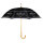 Mars & More Regenschirm Prosecco Spumante – Schwarz, 105 cm, edles Wein-Design