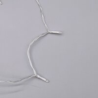 LED Lichterkette 20 warmweiße LEDs, 1,90 m, Batteriebox, für Innen