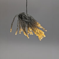 LED Lichterkette 30 warmweiße LEDs, 2,90 m +30cm Zuleitung Batteriebox für Innen