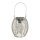 H&S Collection LED Solar Laterne Rattan-Optik Ø 15x16cm – Warmweiß Hängeleuchte