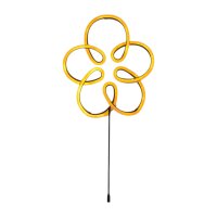 LED Neon Gartenstecker Blume 90cm – Outdoor Timer...