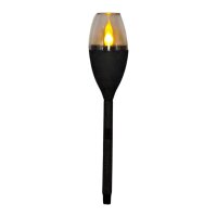 ProGarden LED Solar Gartenfackel Ø 6 x 37cm...