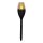 ProGarden LED Solar Gartenfackel Ø 6 x 37cm – Flammeneffekt – Mattschwarz/Dunkelgrau