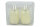 Countryfield LED Stumpenkerzen 2er Set Echtwachs Ø 5 × 9,5 cm Timer