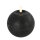 Countryfield LED-Kugelkerze Ø10 cm Schwarz Rustikal – warmweiß flackernd