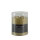 Countryfield LED-Stumpenkerze Gold Ø 10 × 12,5 cm, Echtwachs, Timer, IP20
