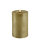 Countryfield LED-Stumpenkerze Gold Ø 10 × 17,5 cm – Echtwachs & Timer